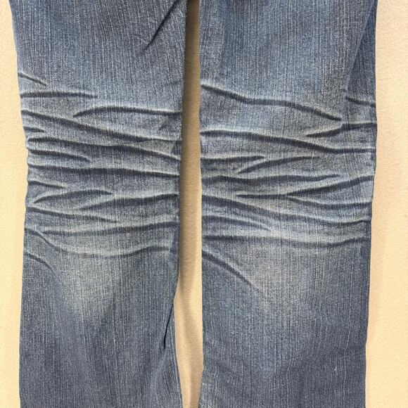 Silver Jeans Womens 29x31 (8) Blue Lola Flare Low Rise Boyfriend Y2K Jeans - Picture 5 of 16